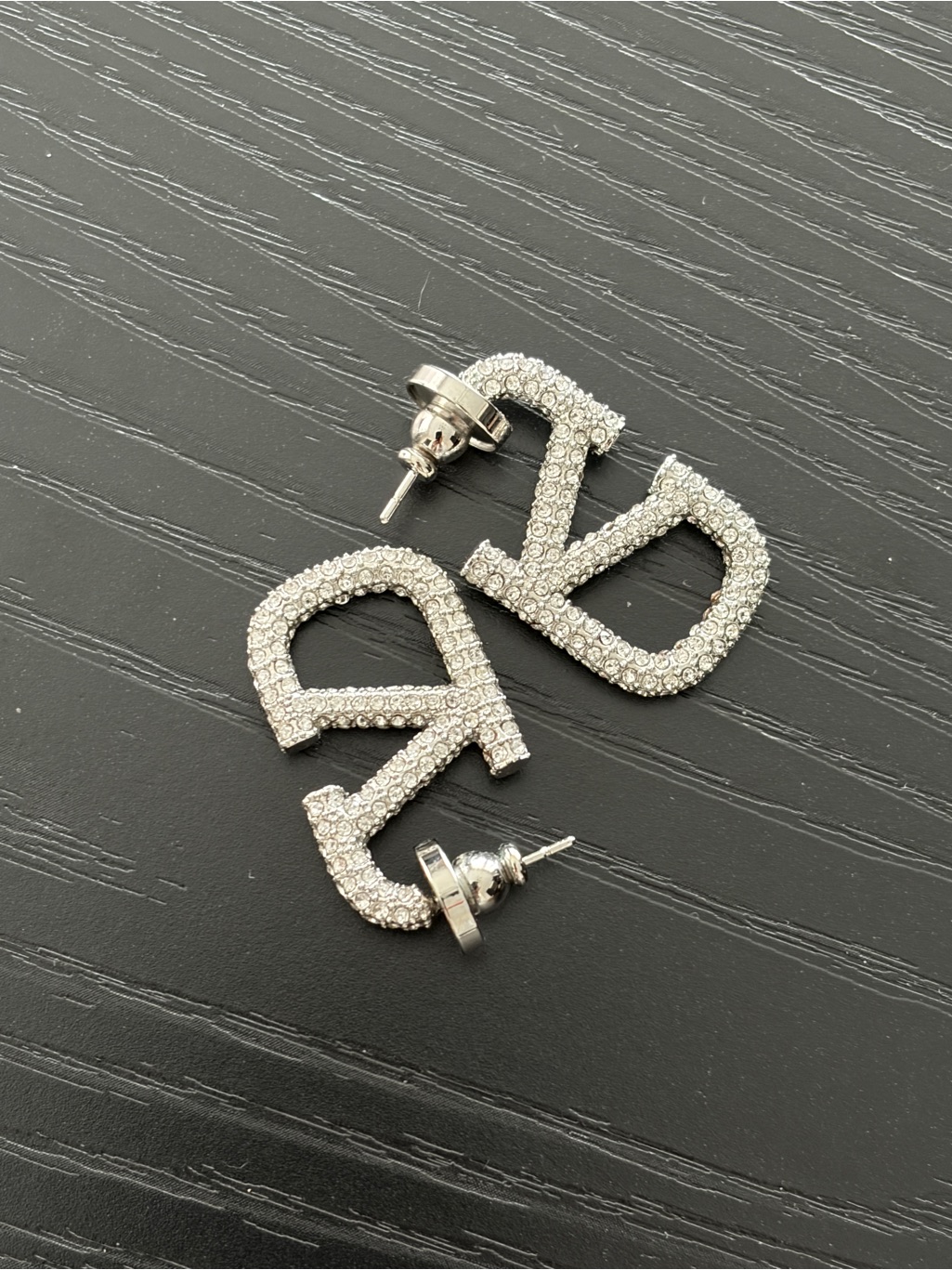 Valentino Garavani Vlogo Signature Earrings With Box Euc